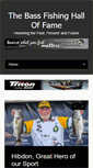 Mobile Screenshot of bassfishinghof.com